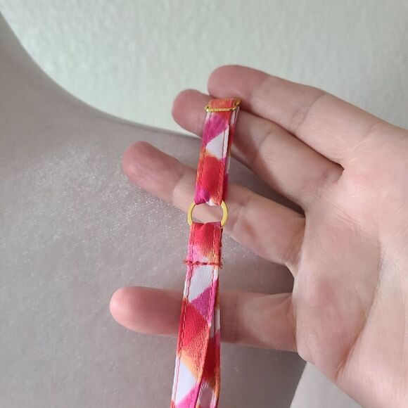 Tommy Bahama Slip Dress Large Tall Gingham Straps Maxi Beach Ruffles‎ Vibrant - Picture 10 of 12